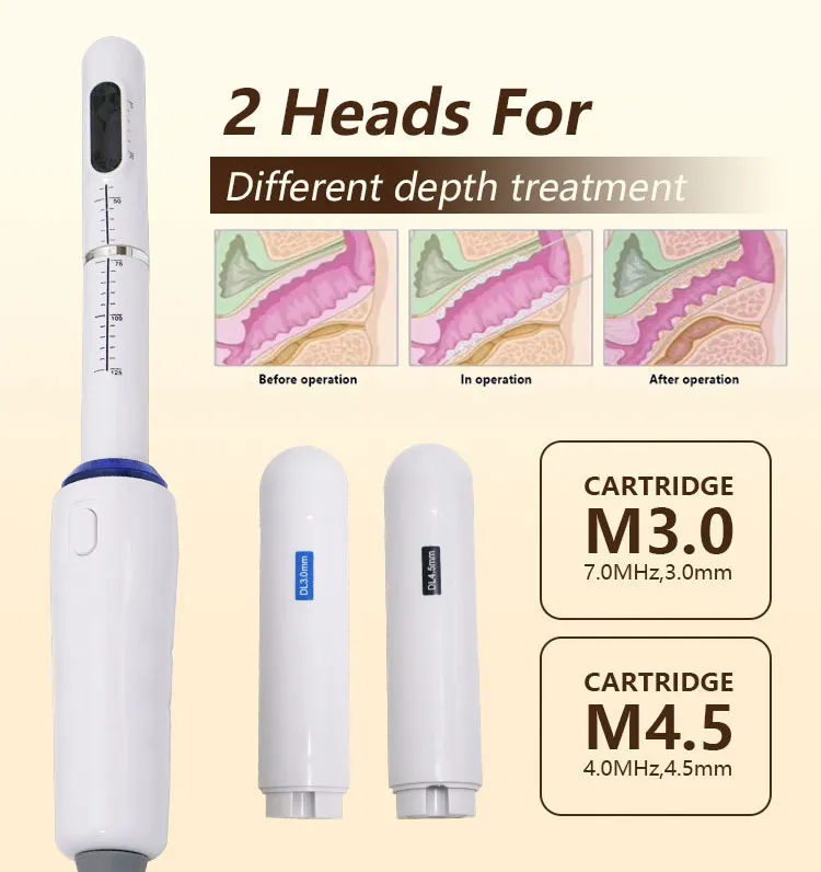 2025 Newest Style 22D Radiofrequency Vaginal Hifu RF Microneedle Fractional Double Chin Removal Beauty Salon Equipment for Sale Hifu and Microneedles