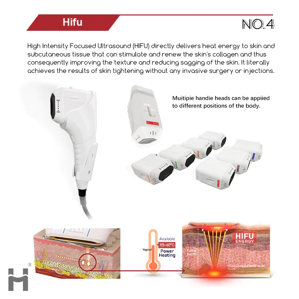 9 in 1 IPL Skin Rejuvenation Tattoo Removal Hifu Microneedling RF Diode Laser Hair Removal Multi-Functional Beauty Machine