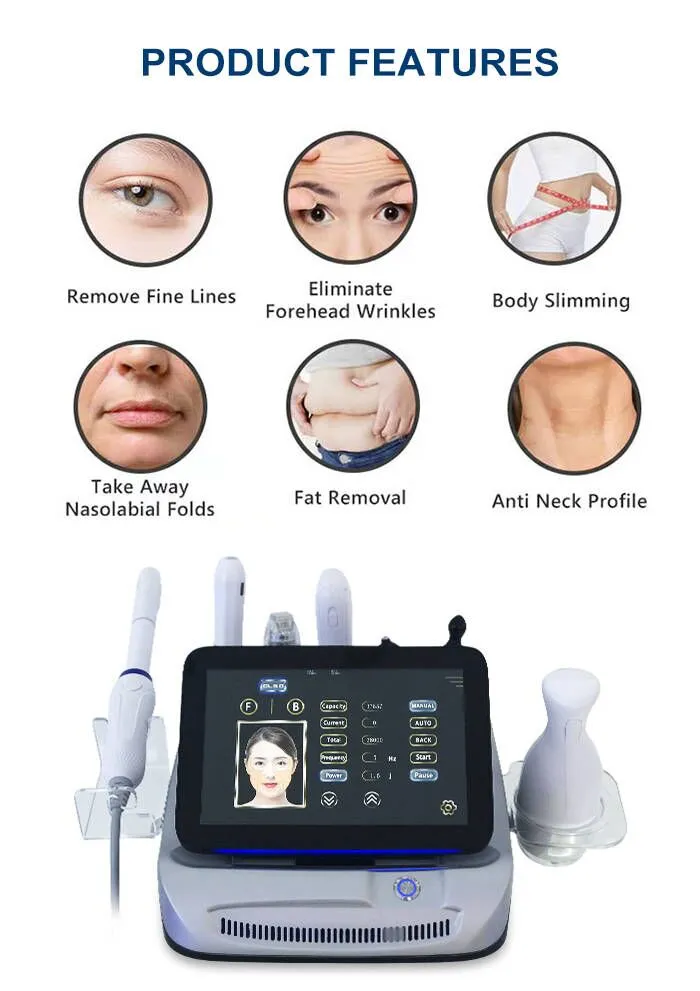 High Quality Face Lift Moisturizer Skin Tightening Anti-Puffiness Mini Face Lift Painless Hifu Machine