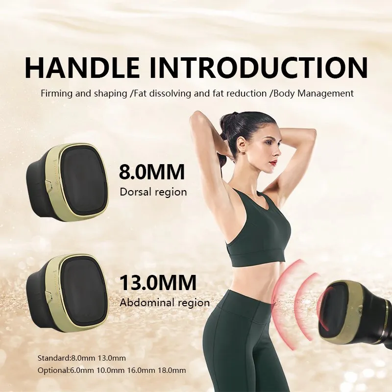 Newest 22D Focused Ultrasound Face Lifting Anti-Aging Fat Reduction Body Shaping 22D Max Hifu Machine