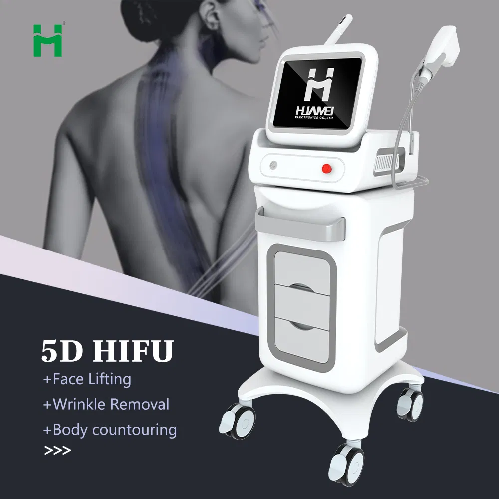 Professional Ultrasound Hifu Machine for Body Slimming Skin Tightening Anit-Aging Face Lifting