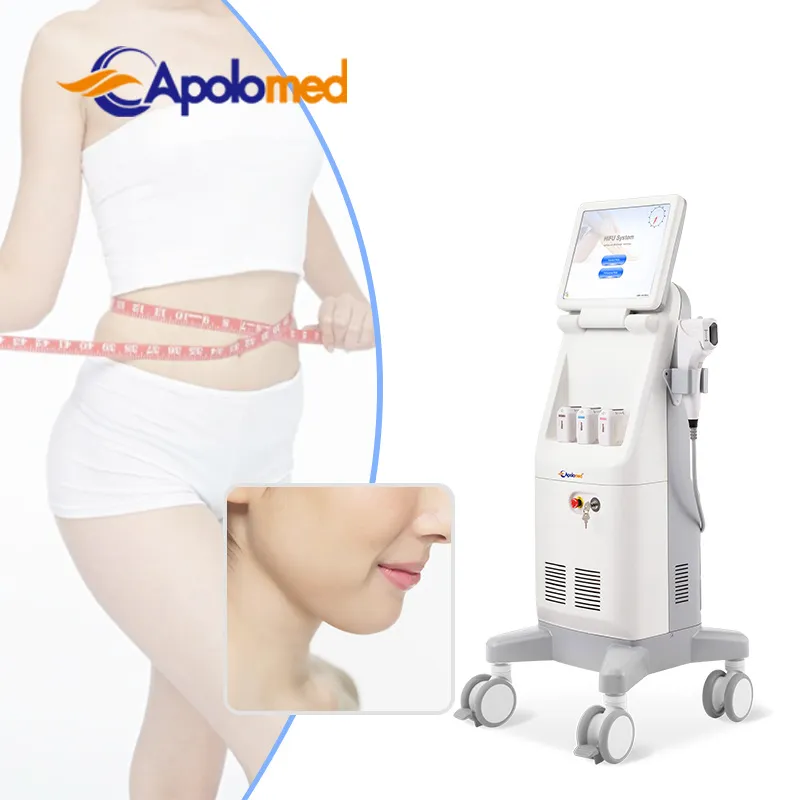 Vertical Hifu Face Lifting Anti Ageing Beauty Machine by Apolo